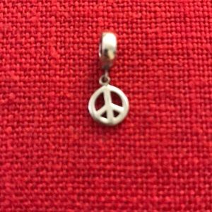 Peace Sign Pandora Charm